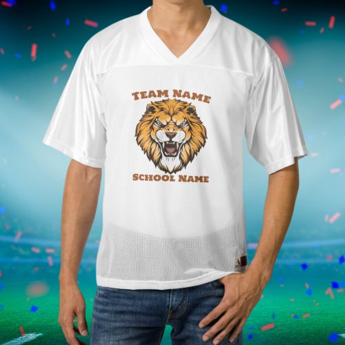 Custom Team Jersey Lion Mascot _ Group Shirt