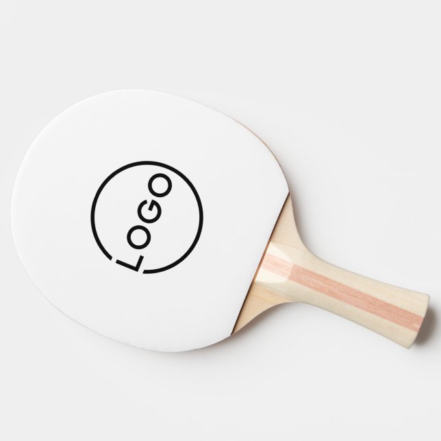 Custom Team Logo Ping Pong Paddle (Side)