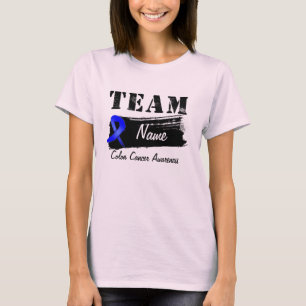 Custom Team Name - Colon Cancer T-Shirt