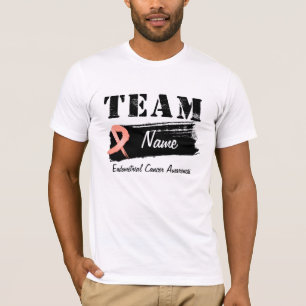 Custom Team Name - Endometrial Cancer T-Shirt