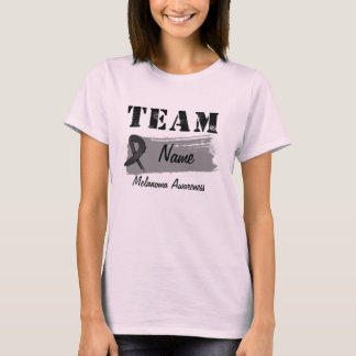 Custom Team Name - Melanoma T-Shirt