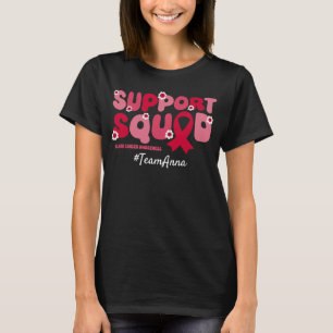 Custom Team Support Squad for Blood Cancer T-Shirt