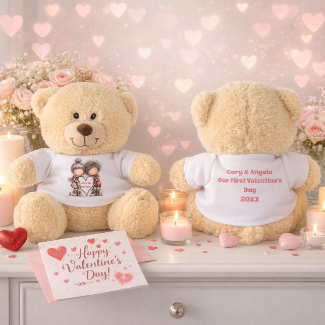 Custom Teddy Bear Valentine Gift  (Creator Uploaded)