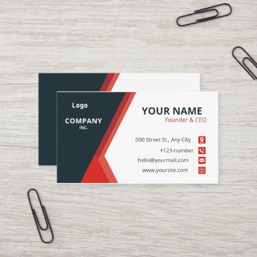 Custom Template Business Card