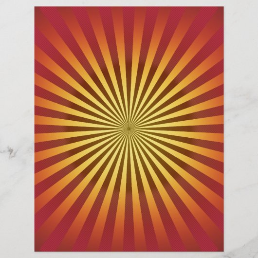 Custom Template: Gradient Radial Lines (Front)