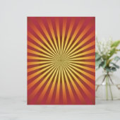 Custom Template: Gradient Radial Lines (Standing Front)
