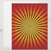 Custom Template: Gradient Radial Lines (Front/Back)