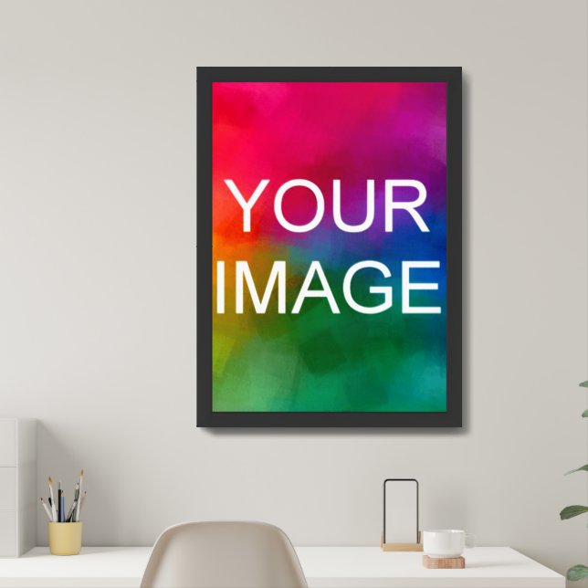Custom Template High Quality Elegant Modern HQ HD Framed Art (Home Office)