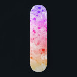 Custom Template Trendy Pink Blue Purple Green Skateboard<br><div class="desc">Custom Template Trendy Pink Blue Purple Green Modern Colorful Abstract Art Blank Skateboard.</div>