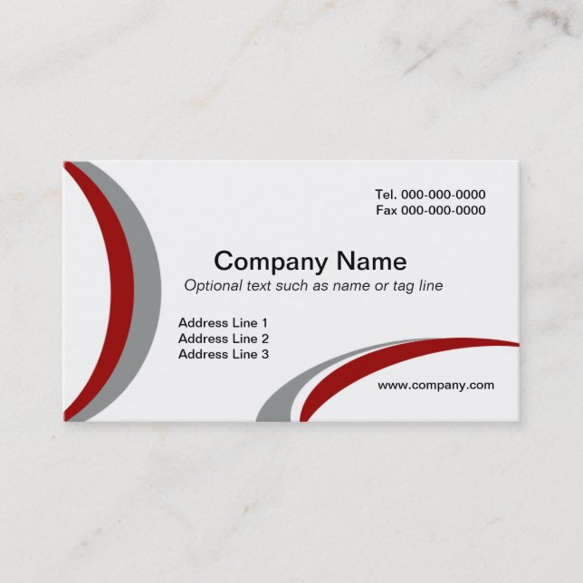 Custom Templates Business Card (Front)