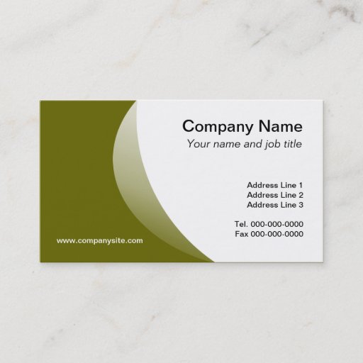 Customizable Custom  Templates Business Cards