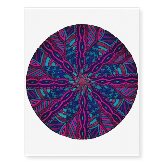 Custom Temporary Tattoo (Front)