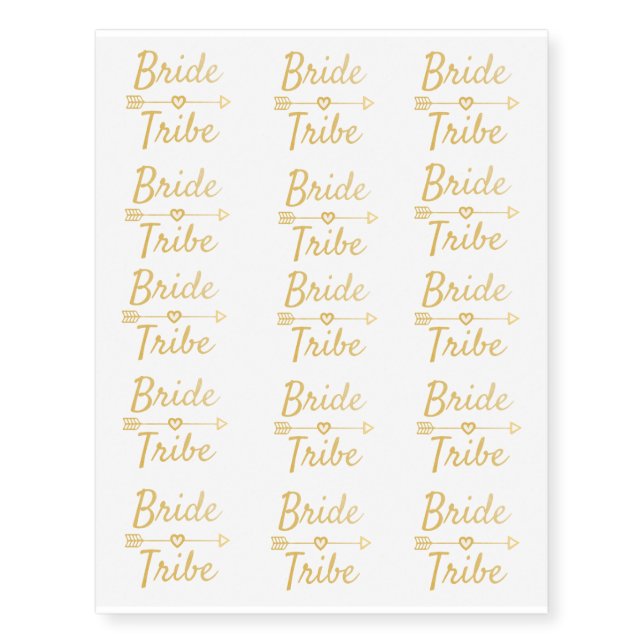 Custom Temporary Tattoos (Front)