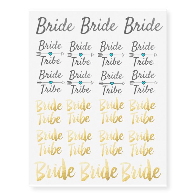 Custom Temporary Tattoos (Front)