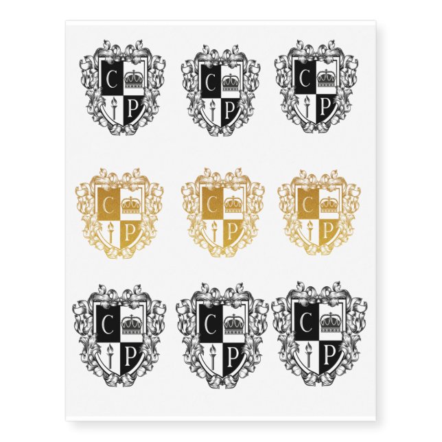 Custom Temporary Tattoos (Front)