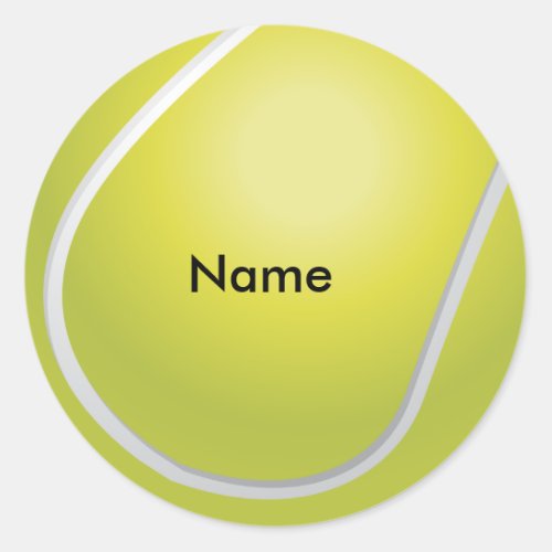 Custom Tennis Ball Stickers