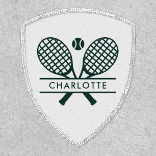 Custom Tennis Coach Name Team Country Club Swag Patch
