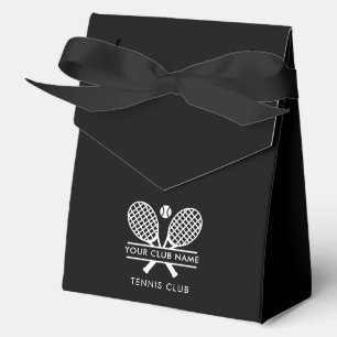Custom Tennis Country Club Name Players Events Favor Boxes