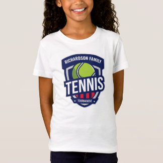 Custom Tennis Logo T-Shirt
