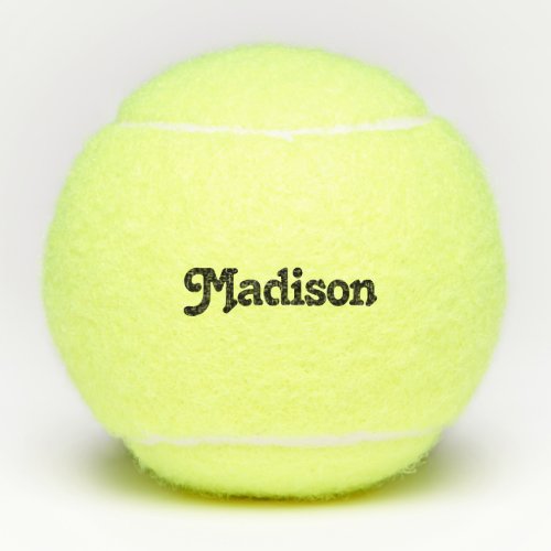 Custom Tennis Player  Coach Name Tennis Balls