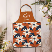 Custom Terracotta White Floral Elegant