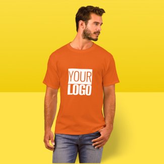add your logo  Texas orange -