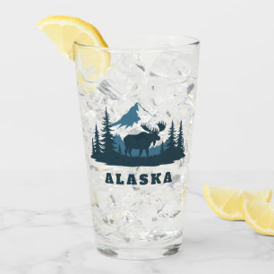 Custom Text ALASKA Glass