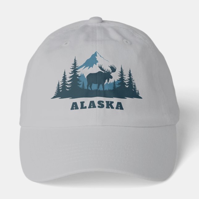 Custom Text ALASKA Hat (Front)
