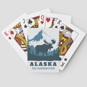 Custom Text ALASKA Poker Cards