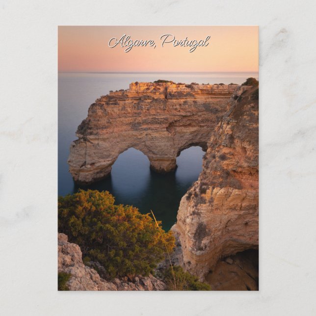 Custom Text Algarve, Portugal Postcard (Front)