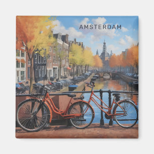 Custom Text Amsterdam Magnet