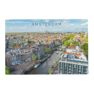 Custom Text Amsterdam Placemat