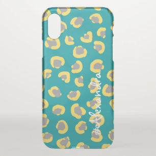 Custom text and image Create your own cute pattern iPhone XS Case
