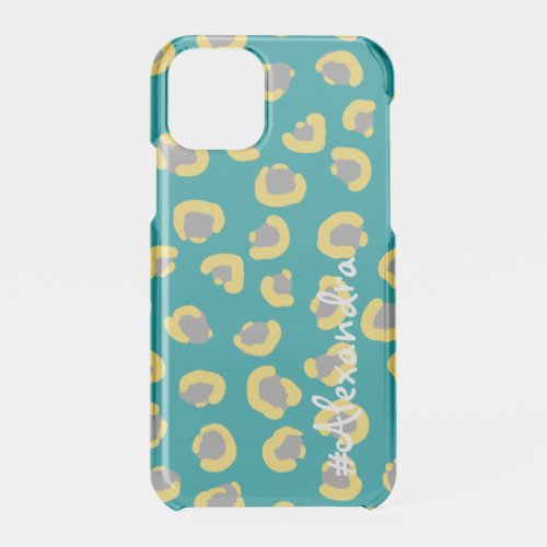 Custom text and image Create your own cute pattern iPhone 11 Pro Case
