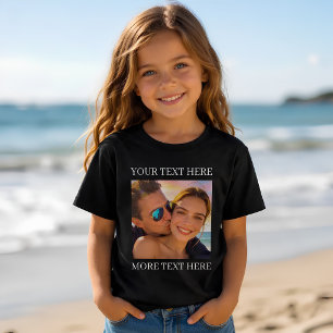 Custom Text and Photo T-Shirt