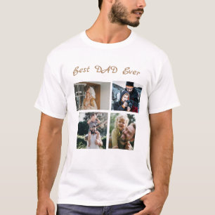 Custom text and picture x4  T-Shirt