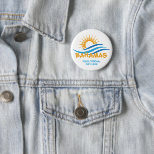 Custom Text Bahamas Button