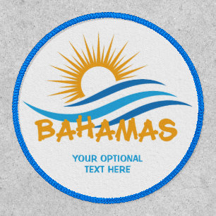 Custom Text Bahamas Patch