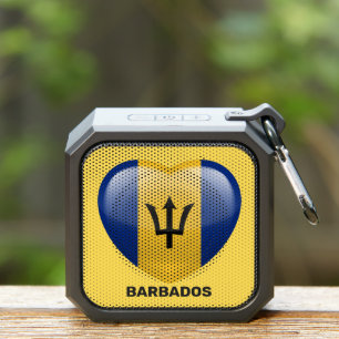 Custom Text Barbados Love Bluetooth Speaker