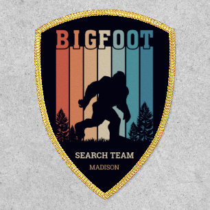 Custom Text Bigfoot Patch
