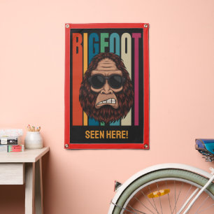 Custom Text Bigfoot Pennant