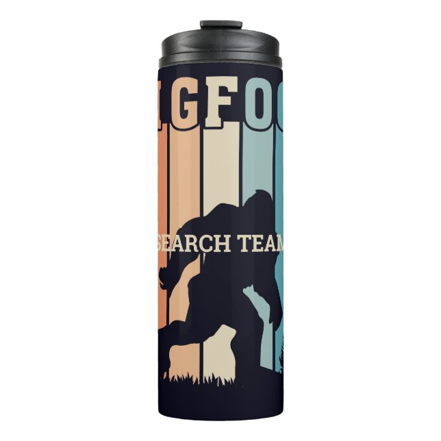 Custom Text Bigfoot Thermal Tumbler (Front)