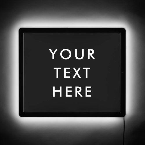 Custom Text Business Office LED Sign