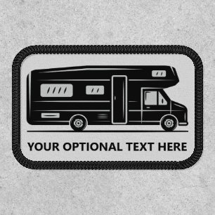 Custom text Camper Van Patch