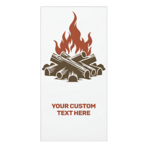 Custom Text Camping Door Sign