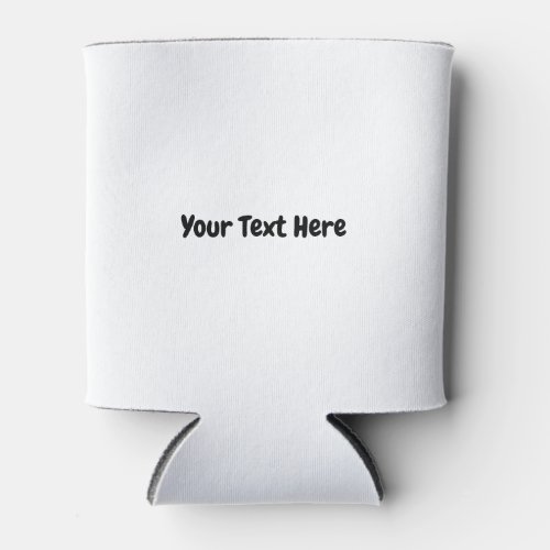 Custom Text  Can Cooler