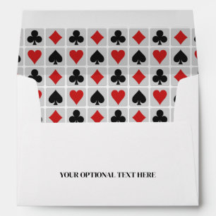 Custom Text Card Player Envelope