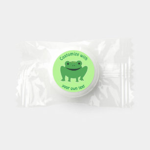 Custom Text Cartoon Frog  Life Saver® Mints