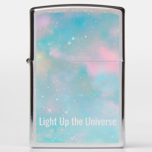 Custom Text Celestial Dreamscape Zippo Lighter