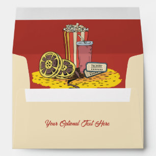 Custom text Cinema Envelope